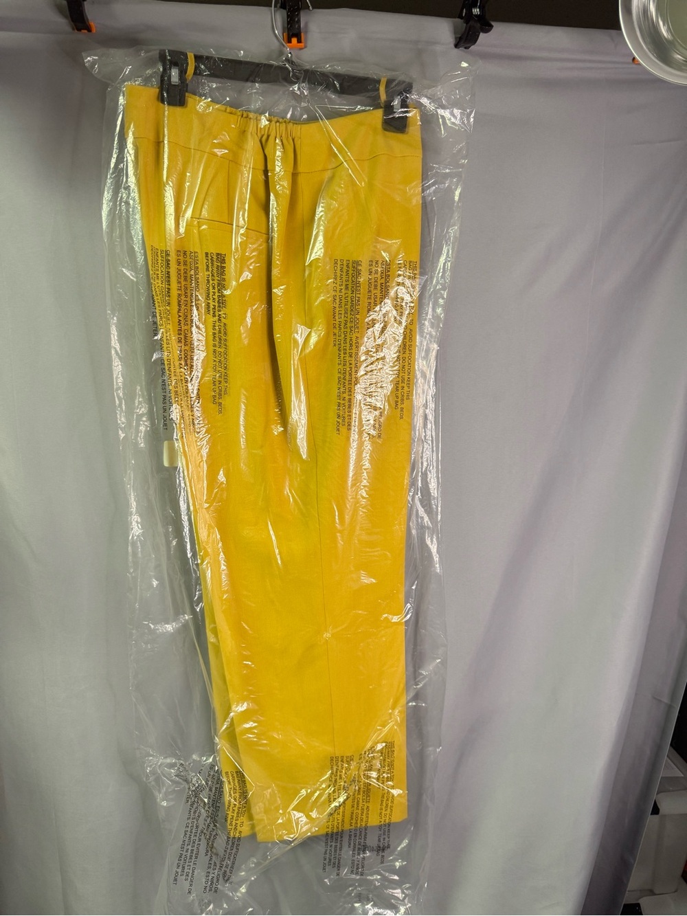 Kasper Yellow (Butterscotch) Straight-Leg Trousers 14W - Picture 2 of 2